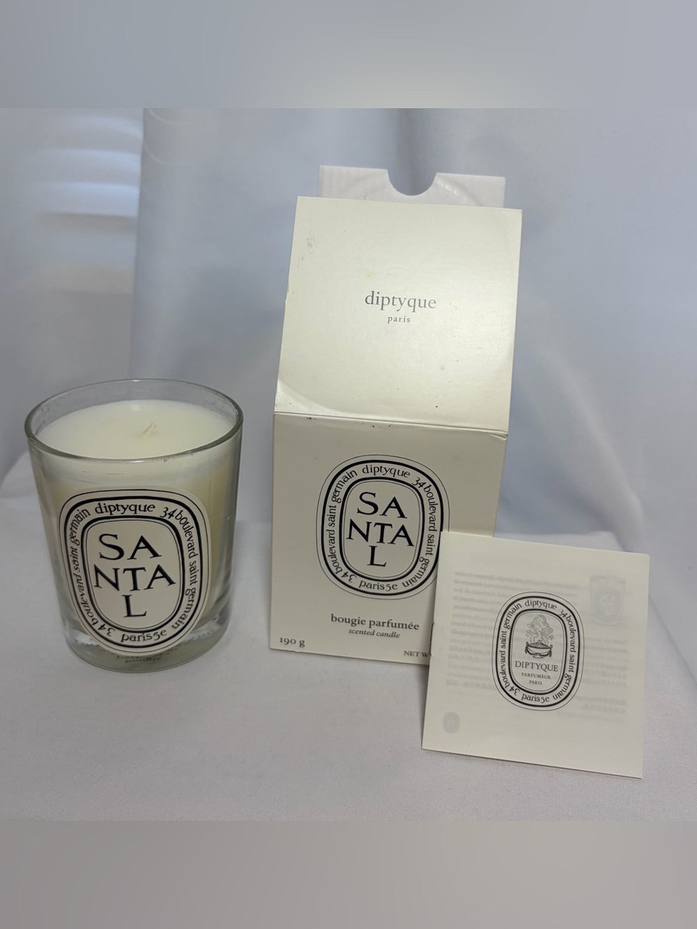 NEW DIPTYQUE PARIS  Santal Candle